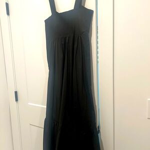 ALC all cotton midi dress size 6 smocked back